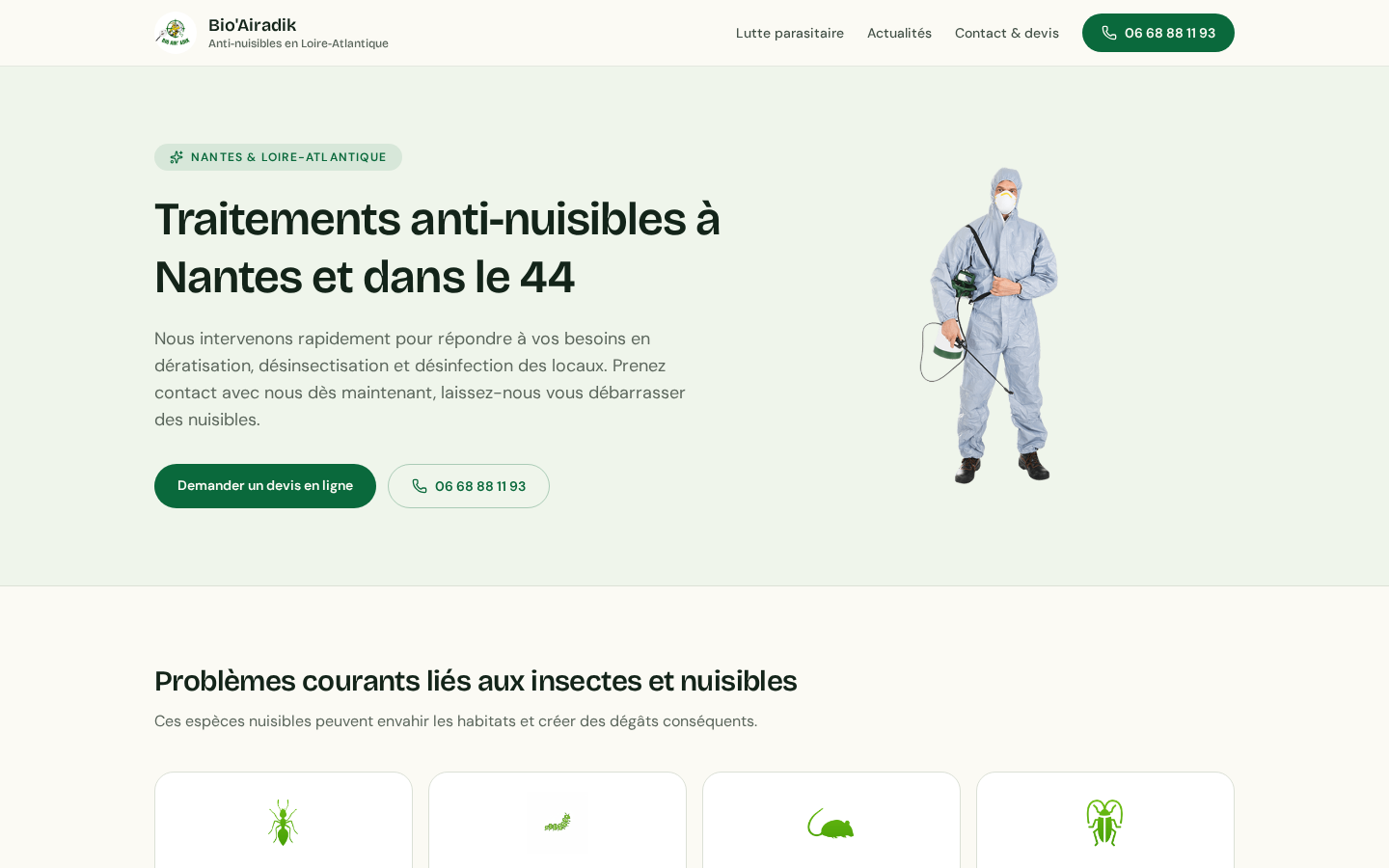 Nouveau site internet pour Bio'Airadik
